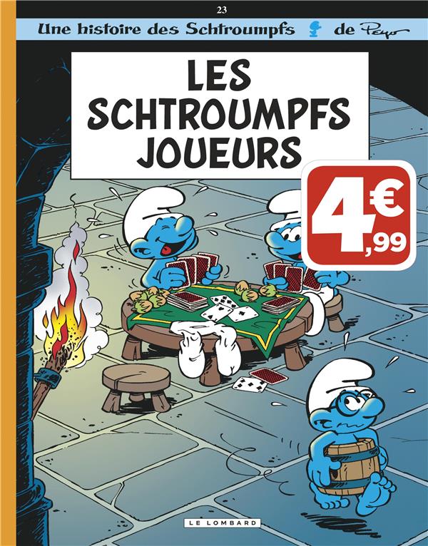 Les Schtroumpfs Tome 23 : les Schtroumpfs joueurs - flash vidéo