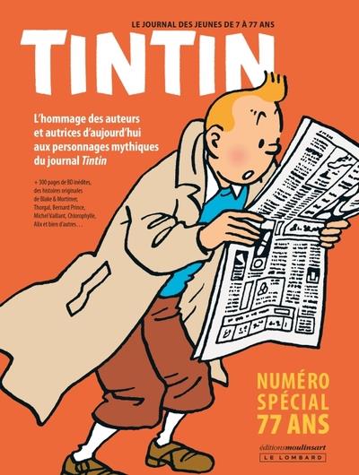Le journal Tintin :  numéro spécial 77 ans