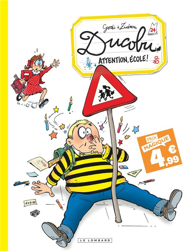L'élève Ducobu Tome 24 : Attention, école !