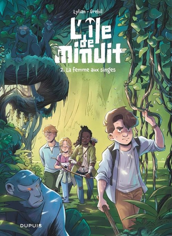 L'ile de minuit - tome 2 - la femme aux singes