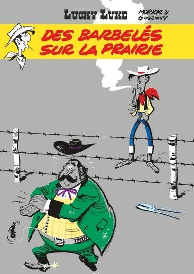Lucky Luke Tome 29 : Des barbelés sur la prairie