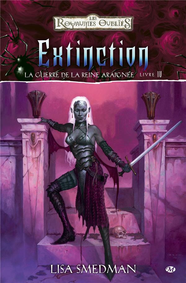 Les Royaumes Oubliés - la guerre de la reine-araignée Tome 4 : extinction