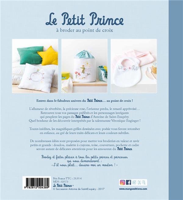 Le Petit Prince à broder au point de croix
