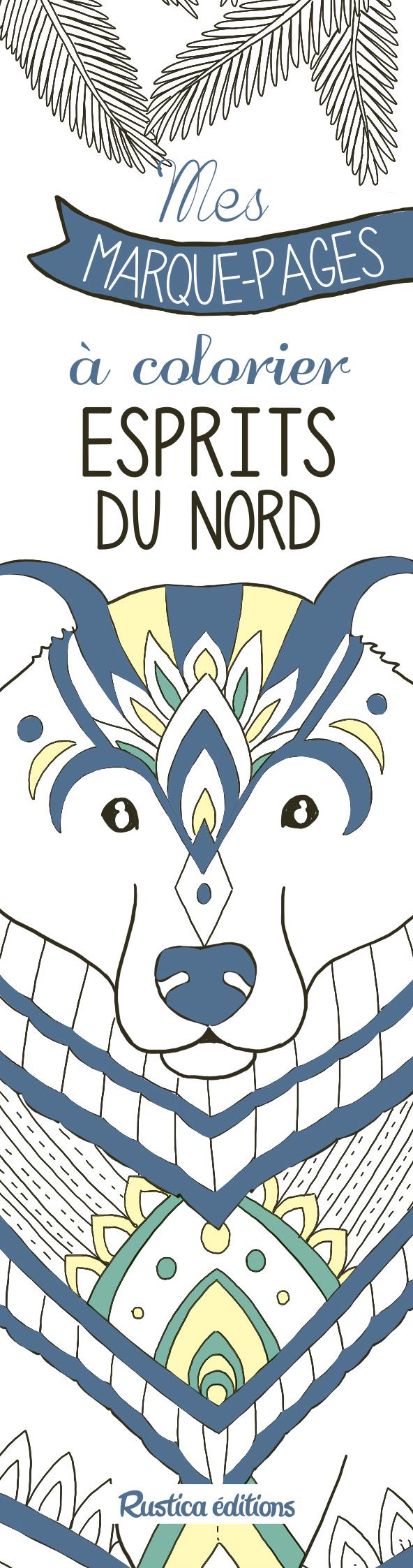 Mes marques-pages à colorier : esprits du Nord - flash vidéo