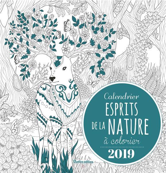Calendrier esprits de la nature à colorier (édition 2019) - flash vidéo