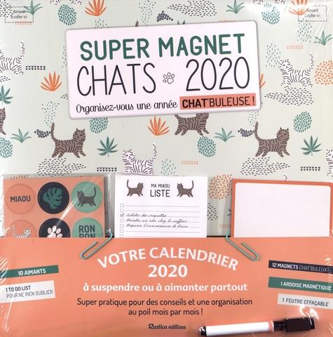 Calendrier super magnet chats (édition 2020) - flash vidéo