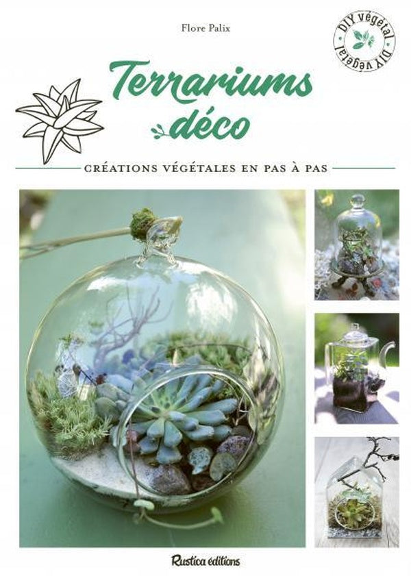 Terrariums déco ; créations végétales en pas à pas
