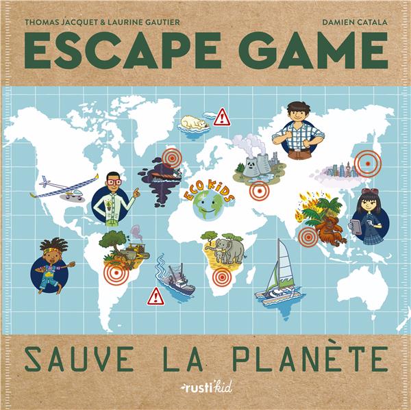 Escape game ; sauve la planète - flash vidéo