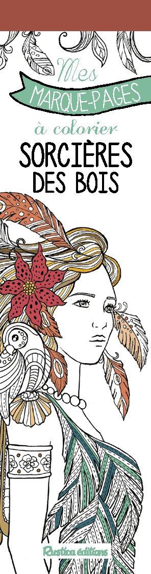Mes marques-pages à colorier : sorcières des bois - flash vidéo