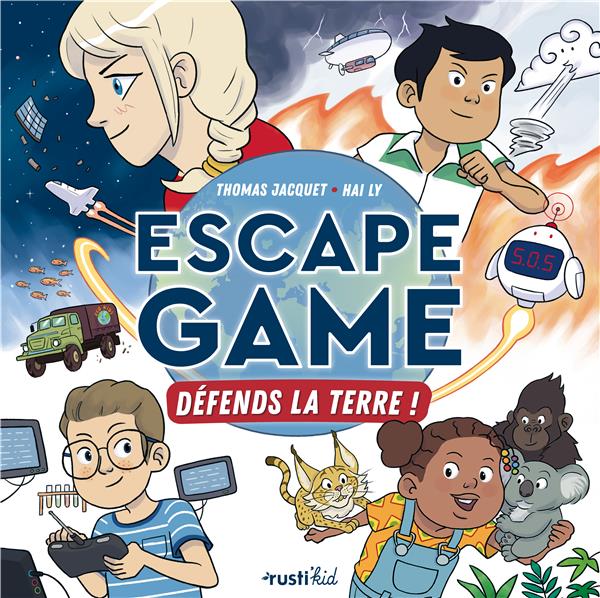 Escape game : défends la Terre ! - flash vidéo