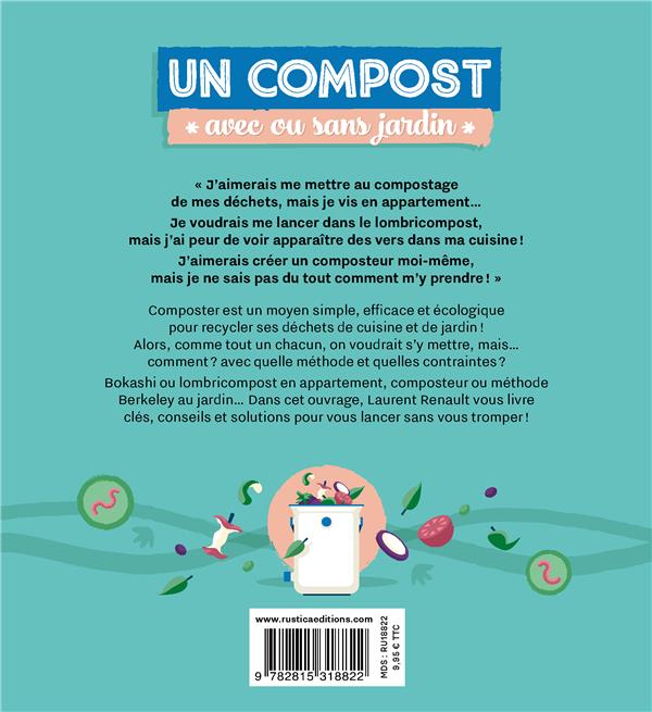 Un compost avec ou sans jardin : bokashi, lombricompost, composteur
