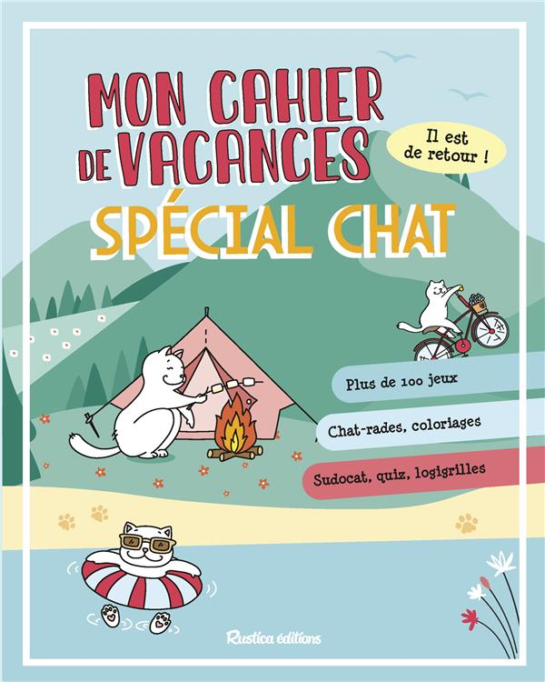 Mon cahier de vacances spécial chat - flash vidéo