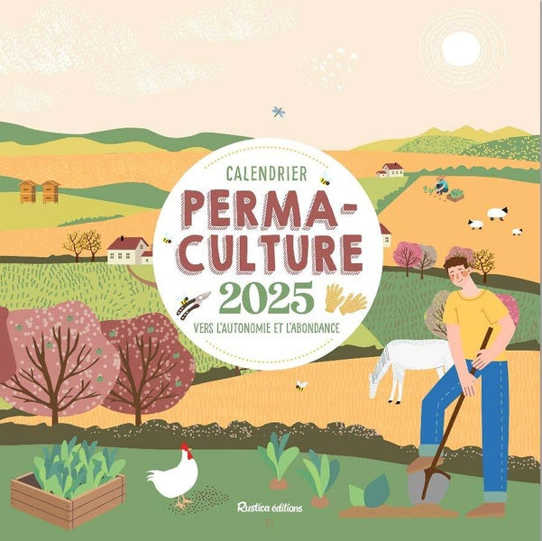 Calendrier mural permaculture (édition 2025)
