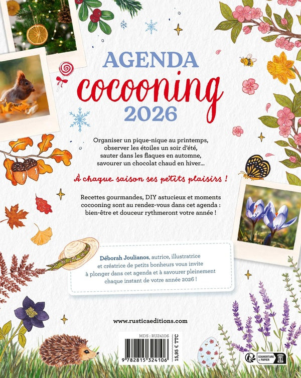 Agenda cocooning (édition 2026)