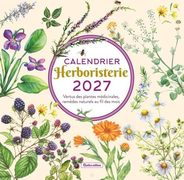 Calendrier mural herboristerie (édition 2027)