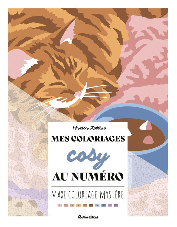Mes coloriages cosy au numéro