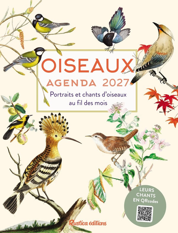 Agenda chants des oiseaux (édition 2027)