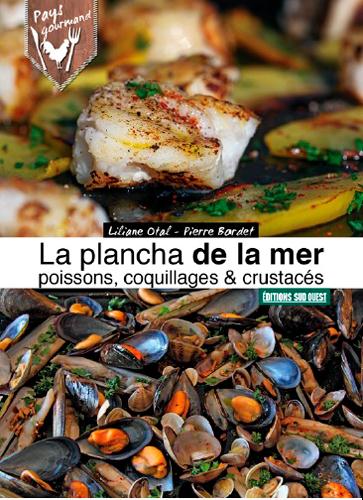 Plancha de la mer, poissons, coquillages & crustacés