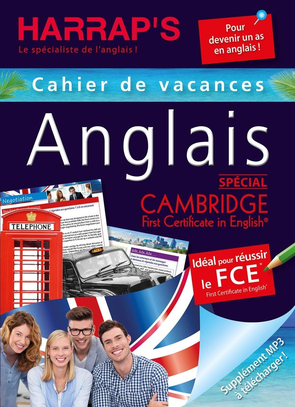 Harrap's Cahier de vacances : anglais adultes sp Cambridge