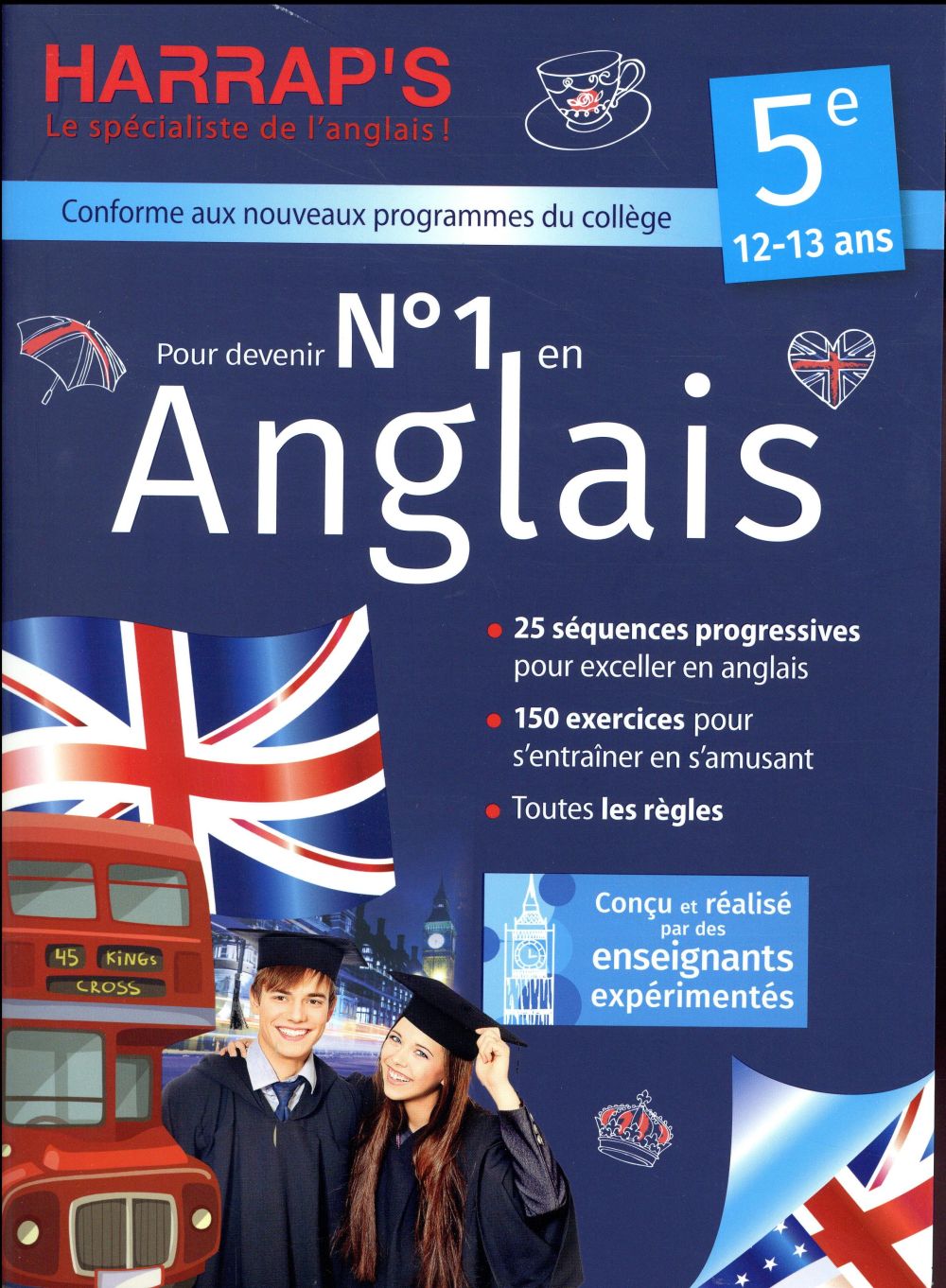 Harrap's numéro 1 en anglais ; 5e