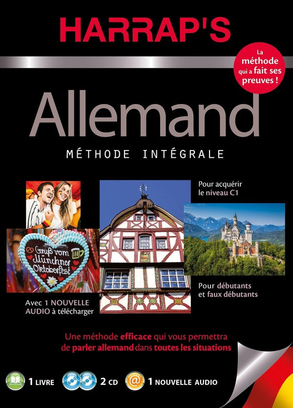 Harrap's méthode intégrale allemand 2 CD + livre