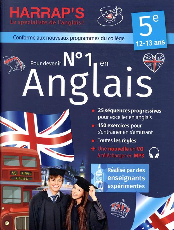 Pour devenir n°1 en anglais ; 5e