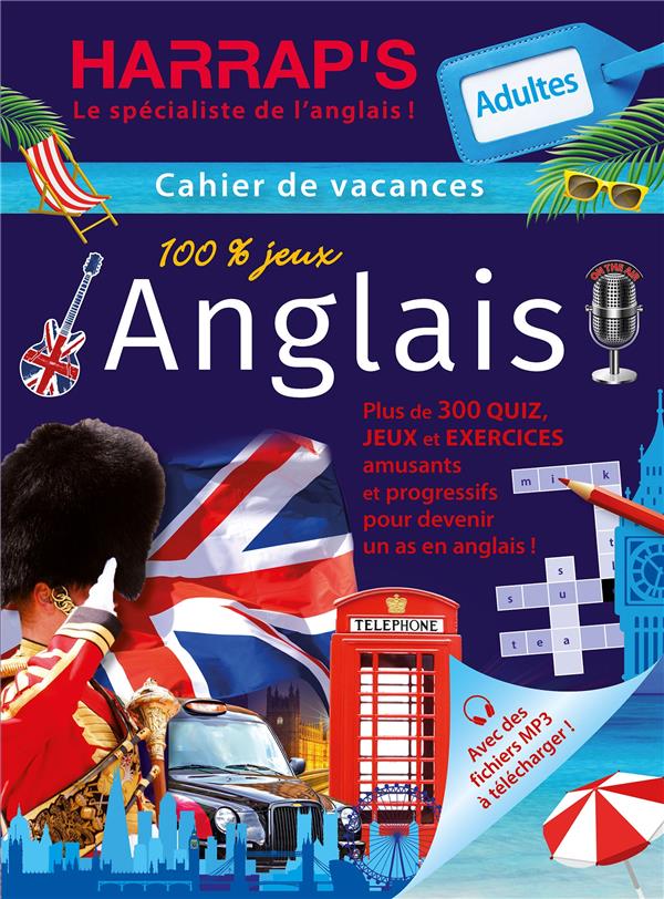 Harrap's Cahier de vacances : adultes ; anglais