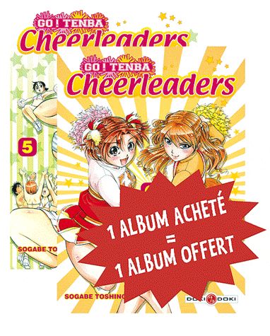 Go ! Tenba Cheerleaders Tome 5