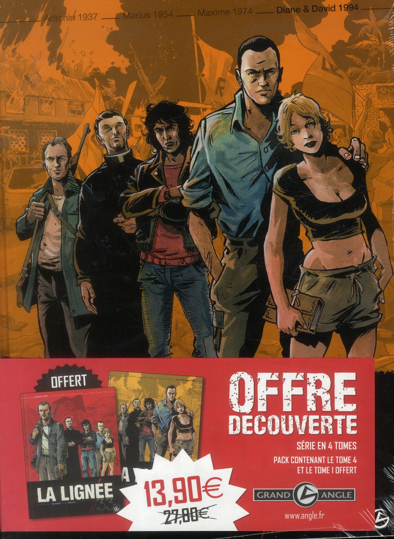 La lignée Tome 4 ; Diane & David, 1994