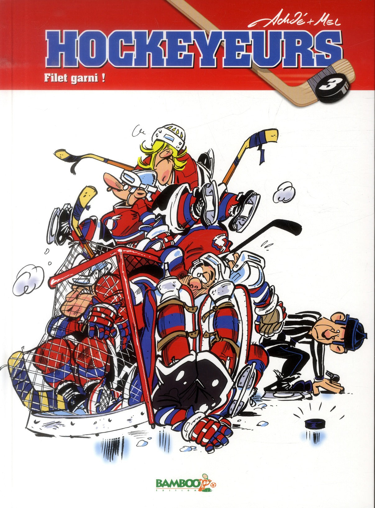Les hockeyeurs Tome 3 : filet garni !