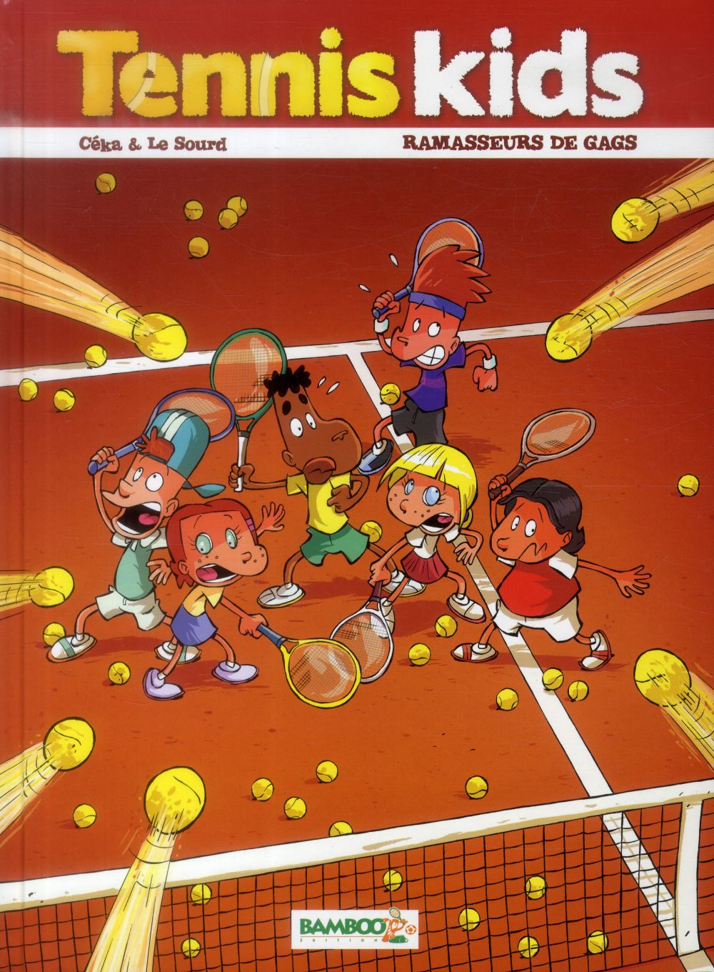Tennis kids Tome 1 : ramasseurs de gags