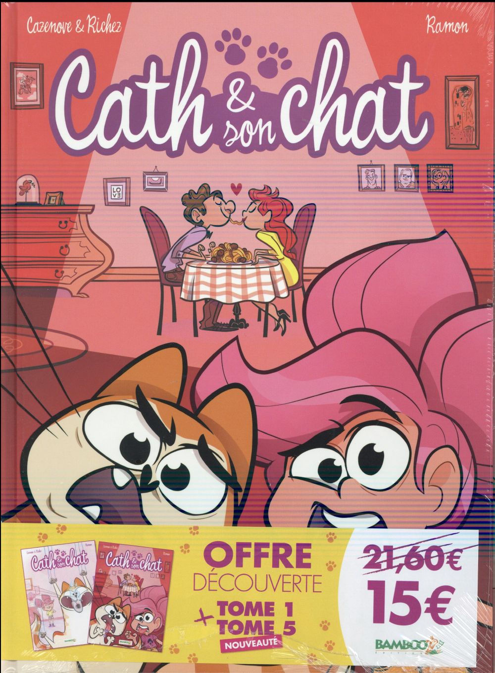 Cath et son chat : Tome 1 et Tome 5