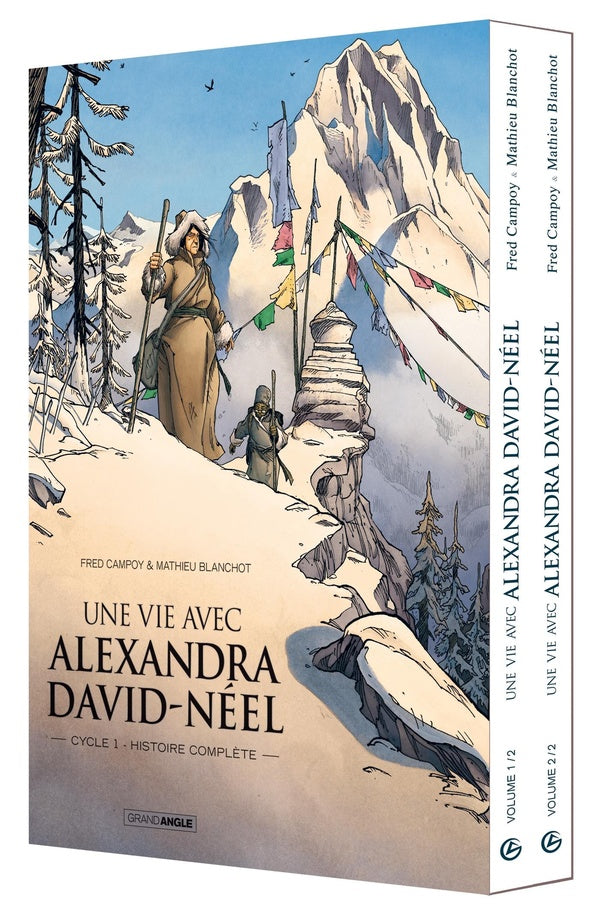 Une vie avec Alexandra David-Néel : coffret Tomes 1 et 2