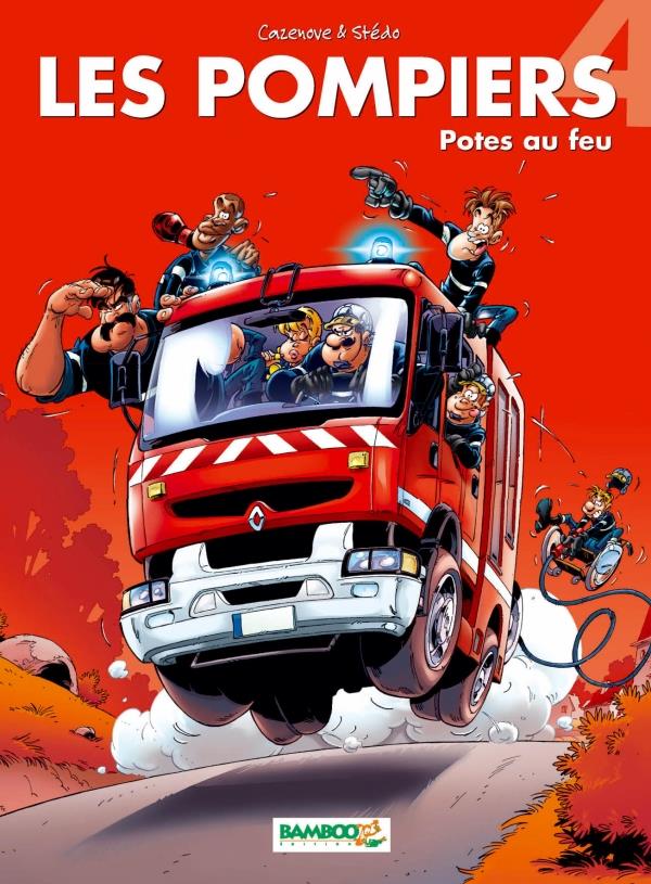 Les pompiers Tome 4