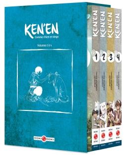 Ken'en ; comme chien et singe : coffret vol.1 : Tomes 1 à 4