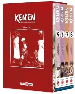 Ken'en ; comme chien et singe : coffret vol.2 : Tomes 5 à 8