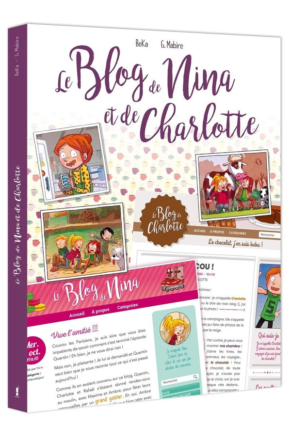 Le blog de Nina ; le blog de Charlotte