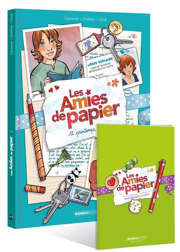 Les amies de papier Tome 2 : 12 printemps, 2 étés