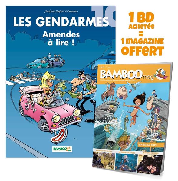 Les gendarmes Tome 10 : amendes à lire !
