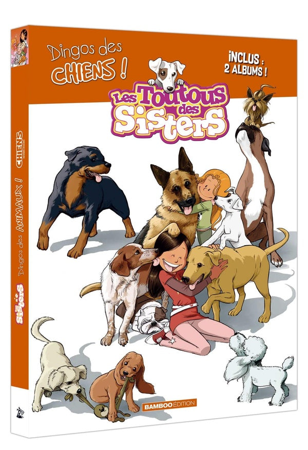 Coffret : les toutous des Sisters et les chiens en BD