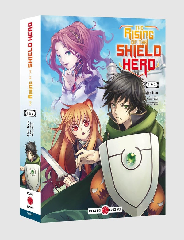 The rising of the shield hero : coffret vol.1 : Tomes 1 et 2