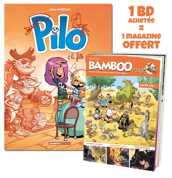 Pilo Tome 4 : Pilo et la fille pirate