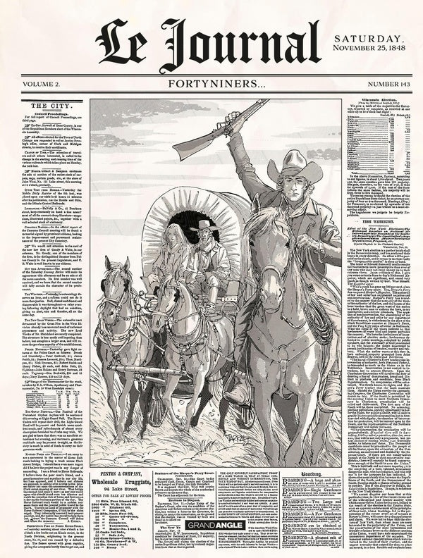 Le journal Tome 2 : fortyniners...