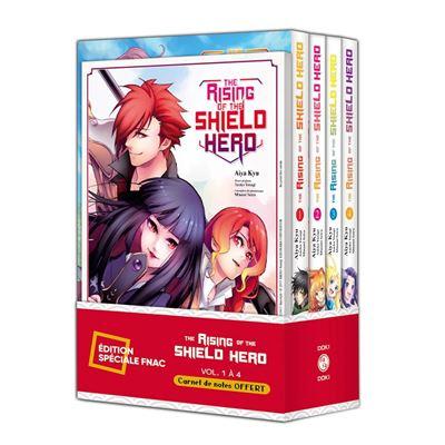 Rising of the shield hero (the) - the rising of the shield hero - pack special vol. 01 a 04 + carnet