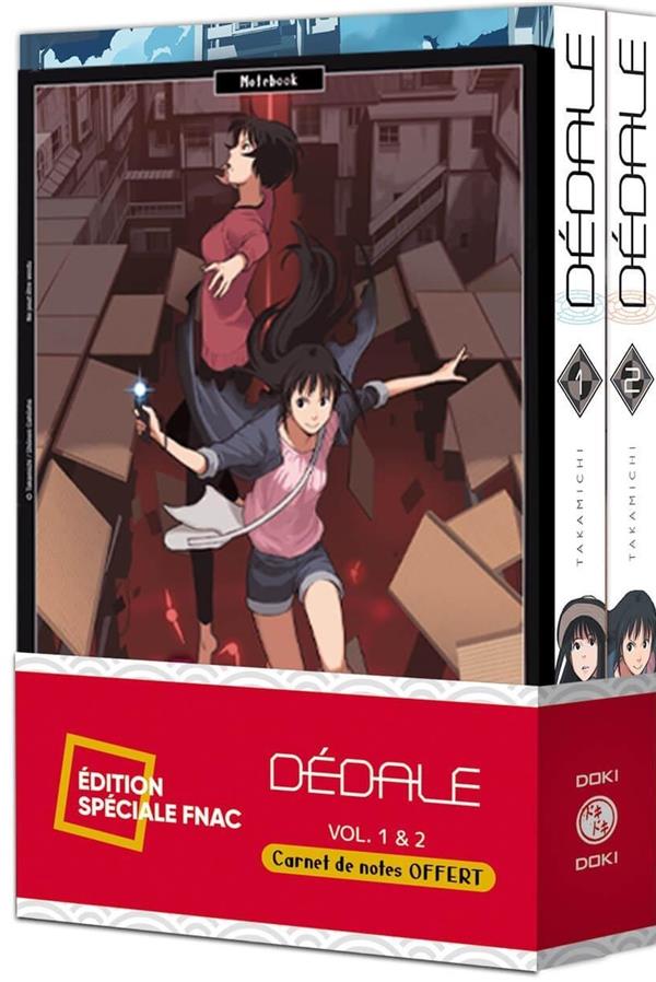 Dedale - pack special vol. 01 et 02 + carnet de notes offert