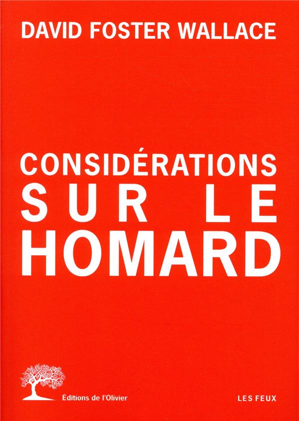 Considérations sur le homard