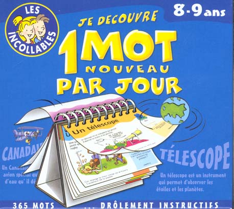Un mot par jour ; 8-9 ans