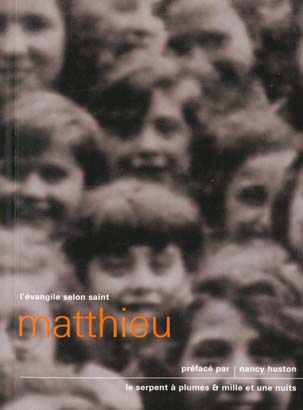 L'évangile selon Saint Mathieu