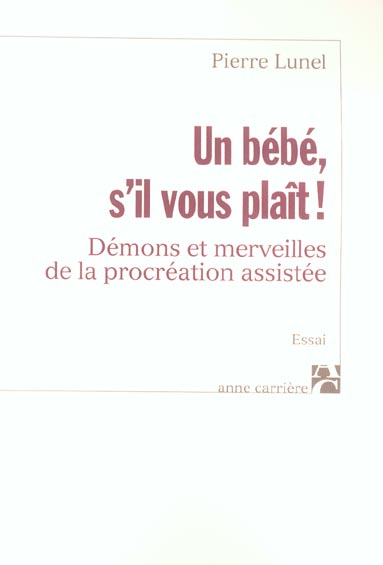 Un bebe s il vous plait