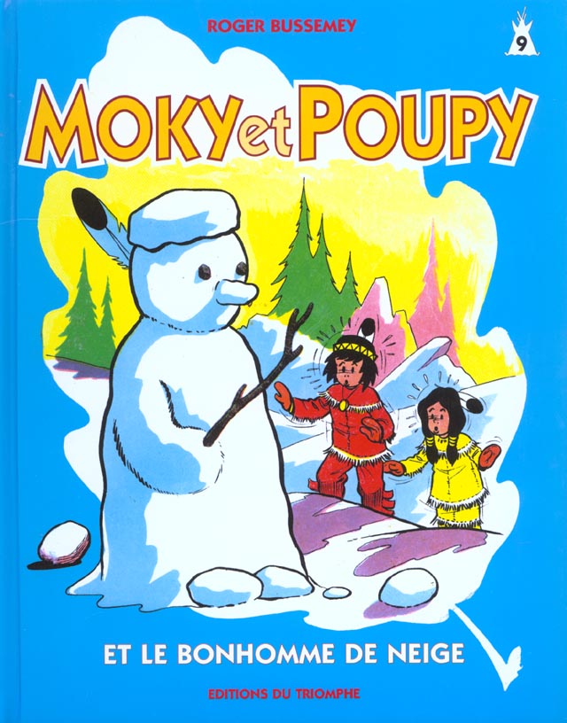 MOKY ET POUPY Tome 9 : le bonhomme de neige - flash vidéo